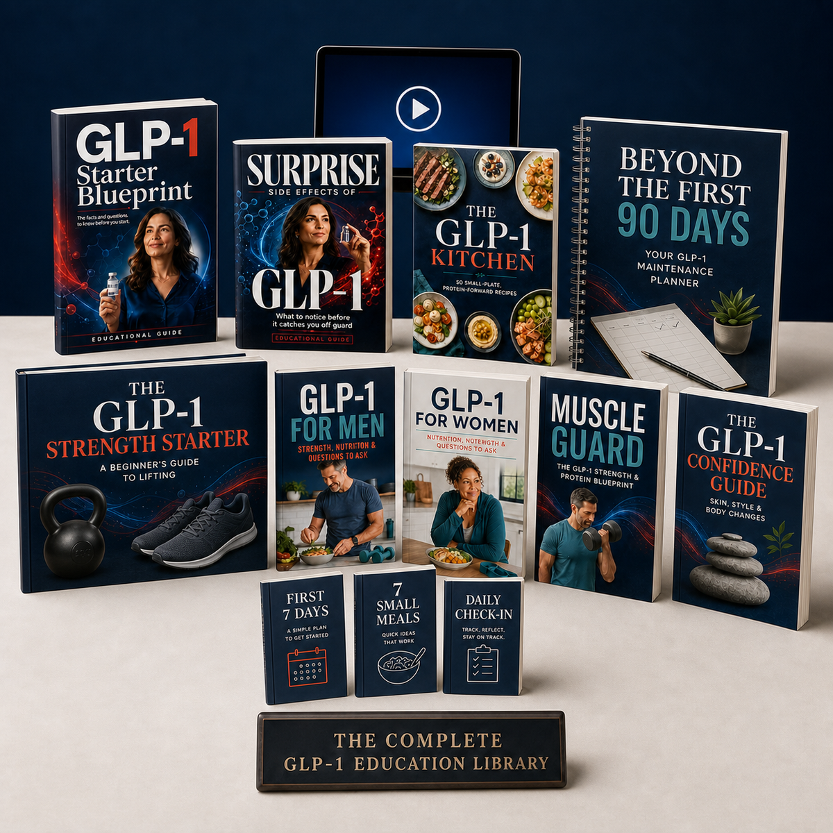 Complete GLP-1 Education Library physical book set